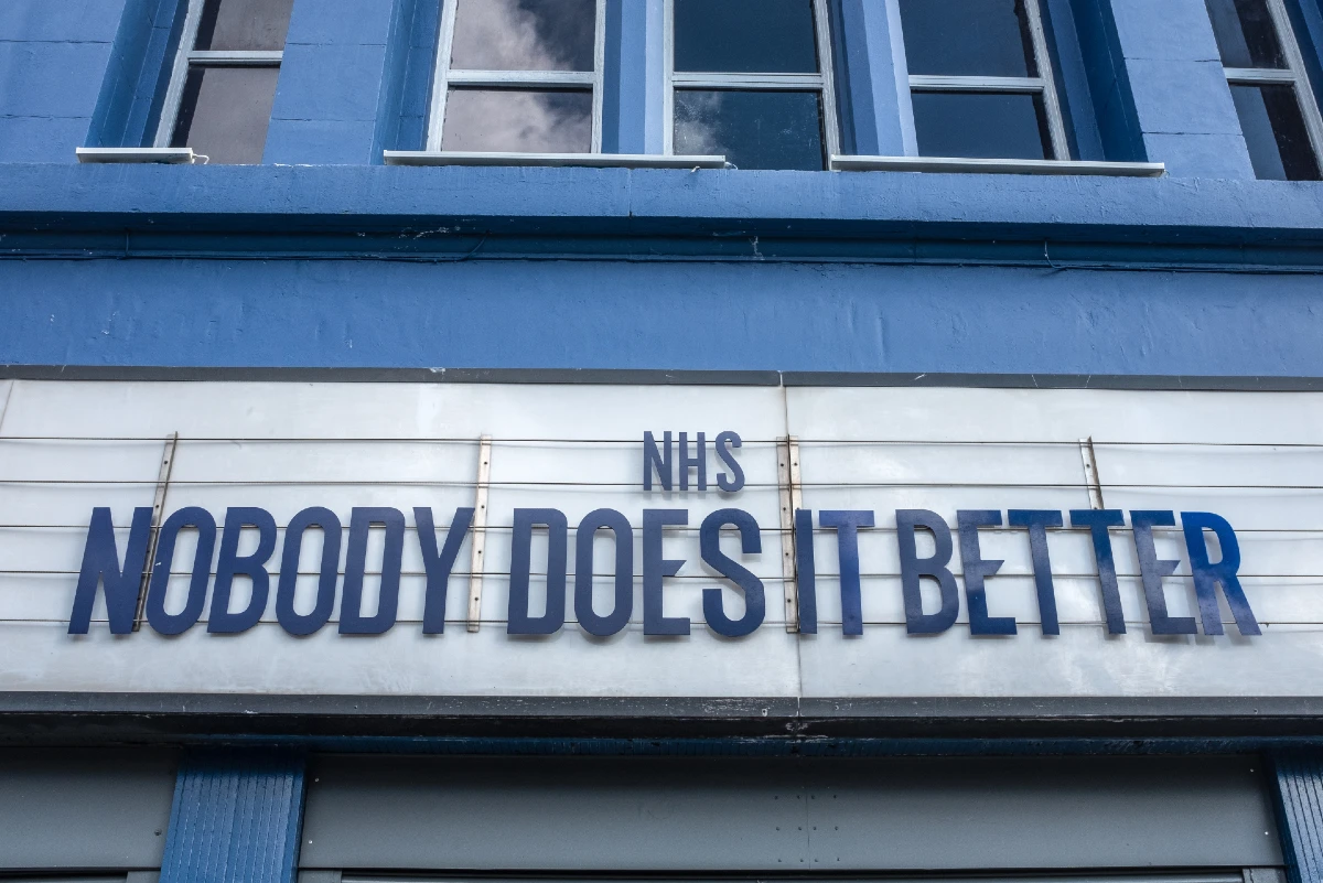 Image of an NHs building